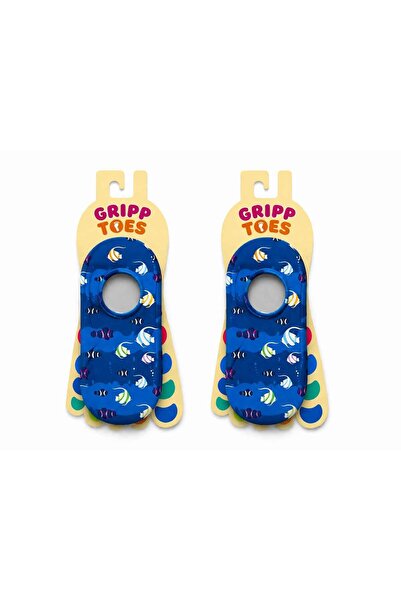 GrippToes Kaymaz Damla Tabanlı Deniz&Havuz Çorabı R1