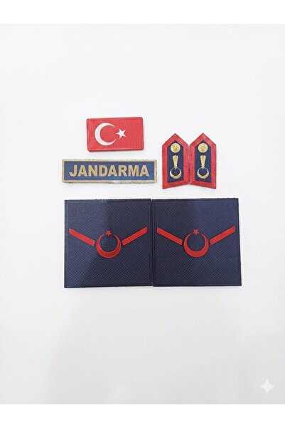 EJDER3200 ASAYİŞ UZMAN ONBAŞI BAYRAK SPOLET JANDARMA YAZI 4 LÜ SET