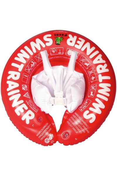 Freds Swim Academy Swimtrainer Κόκκινο Σωσίβιο Δαχτυλίδι 3 Μηνών-4 Ετών