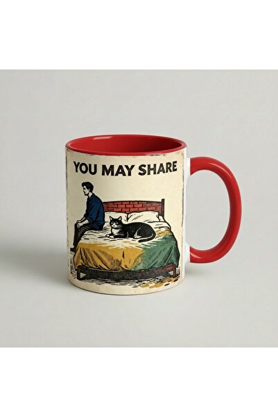 Petgifts Cana Cadou Personalizat Amuzanta Cu Mesaj You May Share - Ceramica 3...