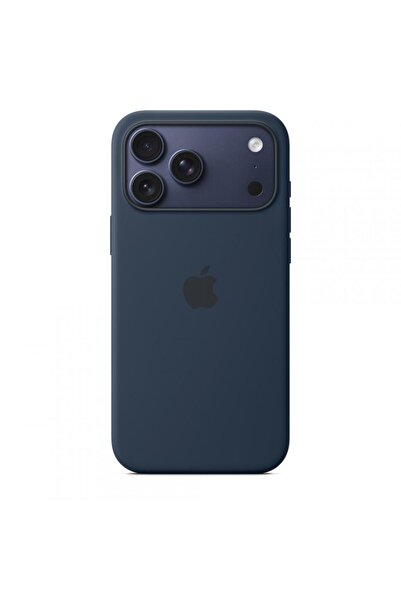 Apple Husă de silicon pentru iPhone 17 Pro Max cu MagSafe - Negru miez de noapte