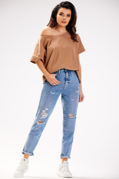 Infinite You Bluza Dama, Awama, Material Bumbac, Stil Casual, Croi Regular, F...
