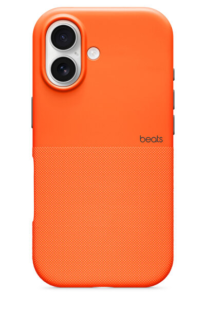 Beats iPhone 17 Rugged Case with MagSafe and Camera Control – Sierra Orange