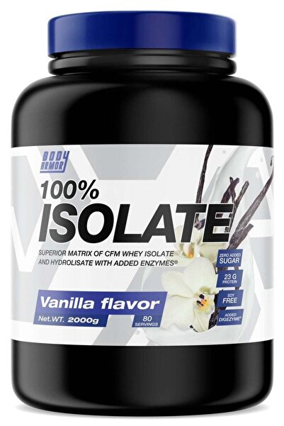 Body Armor Nutrition بروتين عازل 100% من الفانيليا - 23 جرام بروتين لدعم العض...