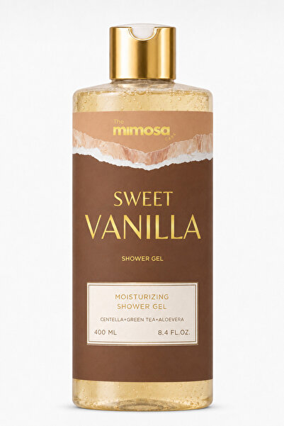 The Mimosa Care Sweet Vanilla Duş Jeli 400 ml - Nemlendirici ve Yumuşatıcı Bakım
