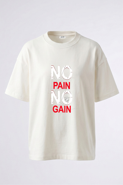 Anetos Μπλουζάκι με σχέδιο Fitness Motivation, με στάμπα στην πλάτη, βαμβακερ...