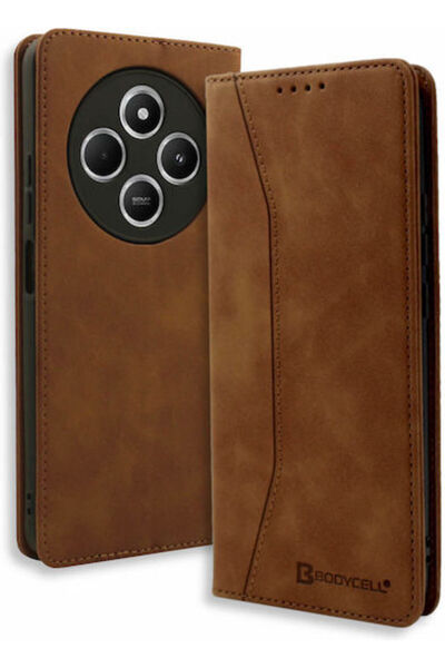Other Bodycell Book Synthetic Leather / Leather Brown (Redmi 14C / Poco C75) ...