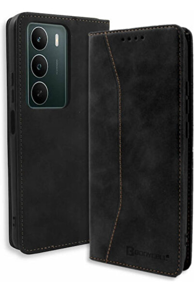 Other Θήκη Bodycell από Συνθετικό Δέρμα / Δέρμα Μαύρο (Realme C71) Κωδικός: B...