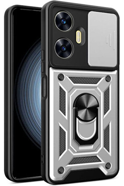 Other Bodycell Armor Slide Back Cover Πλαστικό Ασημί (Realme C55) Κωδικός: BA...