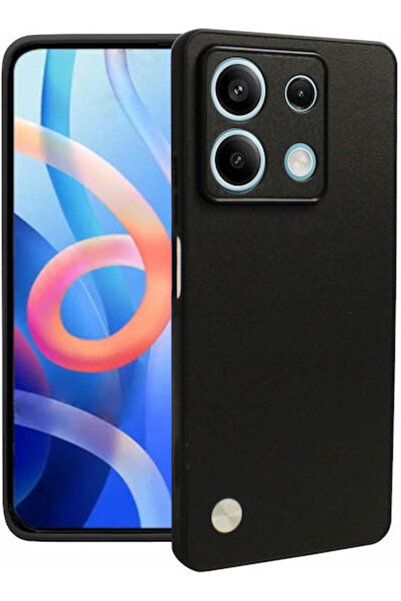 OEM Βίγκαν Πίσω Κάλυμμα Μαύρο (Redmi Note 13 5G)