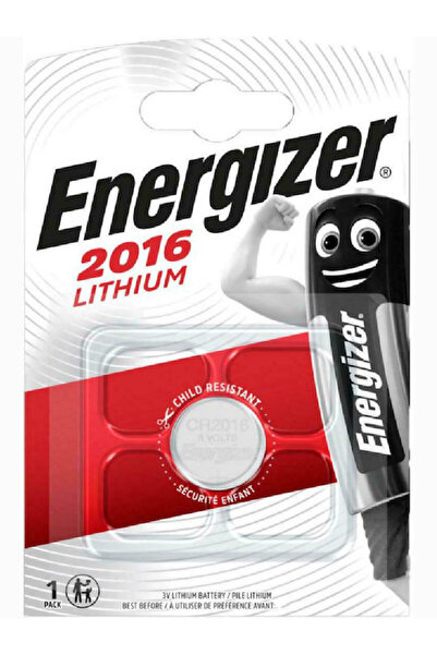 Energizer Μπαταρία ρολογιού λιθίου CR2016 3V 1 τεμάχιο