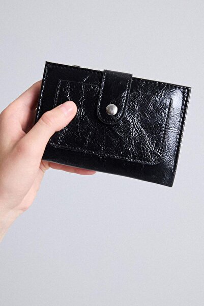 DeFacto Women's Faux Leather Black Wallet I1261Axns