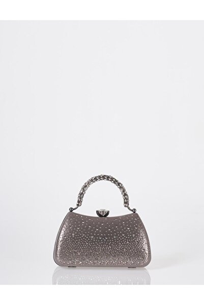 Kayra Buckle Detailed Portfolio Bag Anthracite