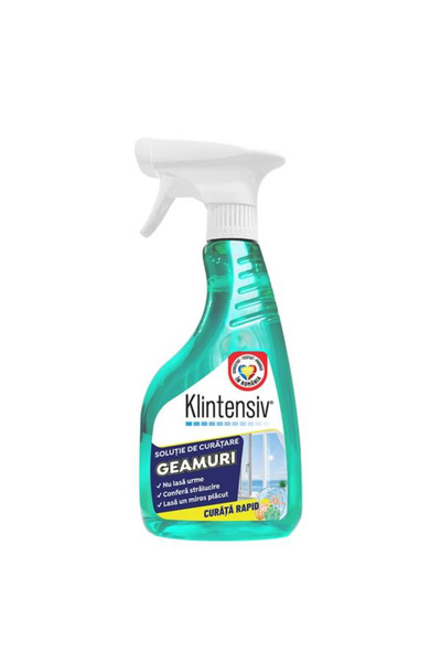 KLINTENSIV Solutie de Curatare Geamuri Klintensiv, 500 ml