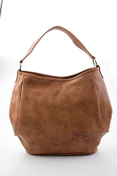 Bambi Camel Kadın Omuz Çantası C06161055509