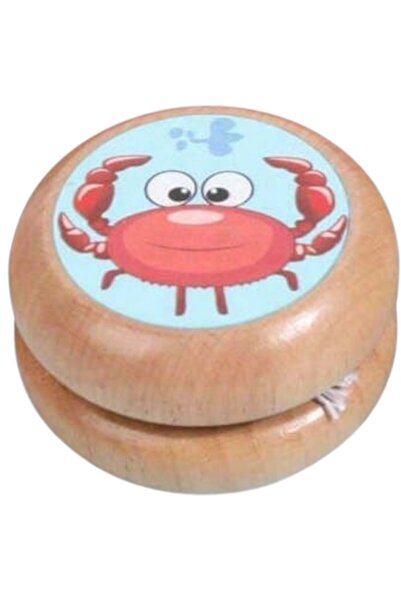 OEM Yoyo din lemn pentru copii, crab