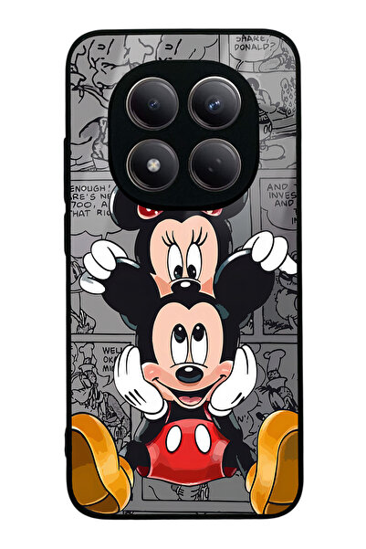 Spoyi Xiaomi Redmi Note 15 Pro Micky and Minnie Tasarımlı Glossy Telefon Kılıfı