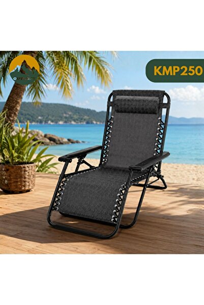 Parmend Life Katlanabilir lüks şezlong tipi portatif kamp sandalyesi