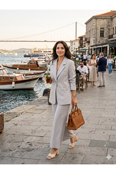 Büyük Beden Ceket Pantolon Takım