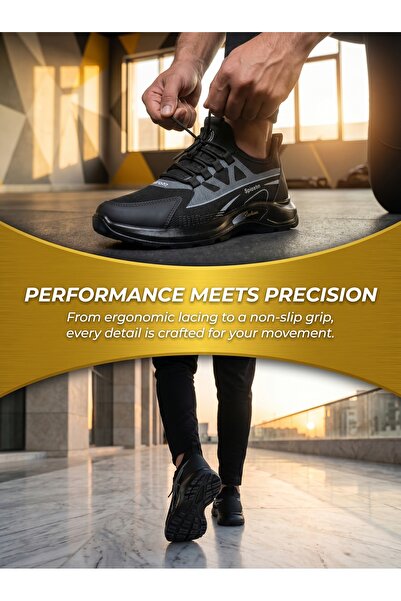 ArabTread Men's Fashion Sneakers - Unique Italian Design Breathable Mesh Shoes