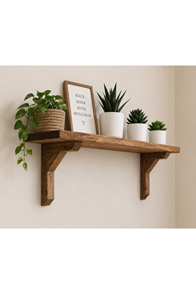 BİGWOODWORKERS Ahşap dekor raf