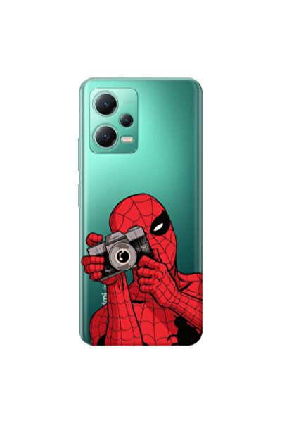 Other Xiaomi Redmi Note 12 Pro Plus 5G Spiderman take picture Transparent Sil...
