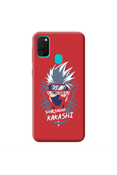 Other Samsung M21 Anime Mangoo Red Colored Silicone TPU Θήκη