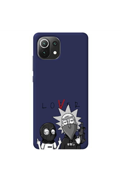 Other Xiaomi Mi 11 Lite Rick Loser Dark blue Colored Silicone TPU Θήκη