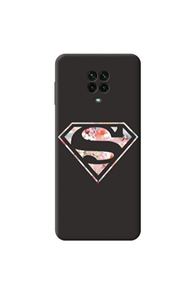 Other Xiaomi Redmi Note 9 Pro Superman logo Black Colored Silicone TPU Θήκη