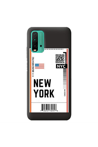 Other Xiaomi Poco M3 New York NYC Black Colored Silicone TPU Θήκη