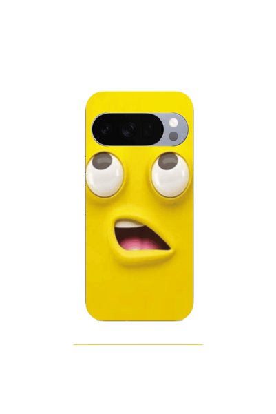 Other Google Pixel 10 Pro XL Confused face Transparent Silicone TPU Θήκη