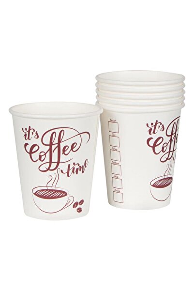 OEM Set 30 Pahare de Unică Folosință din Carton, 240 ml, alb, pentru Cafea și...