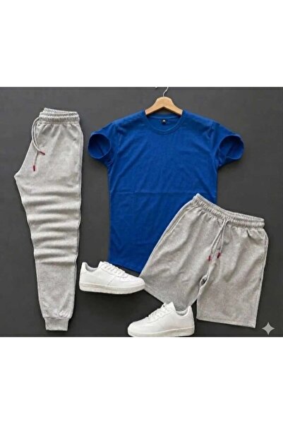 Gutsy TRICOU, PANTALONI SCURȚI, TRENING, COMBINARE 3 PIESE, SUBȚIRE, DE VARĂ,...
