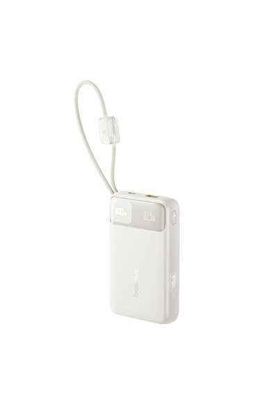 Baseus EnerFill FC11 20000mAh 22.5W Power Bank με καλώδια USB-C και Lightning...