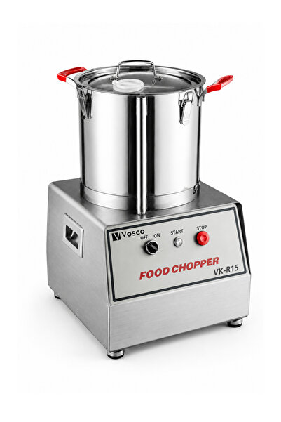 vosco 15 Litre Profesyonel Kıyma ve Parçalama Makinesi - Paslanmaz Çelik Food...