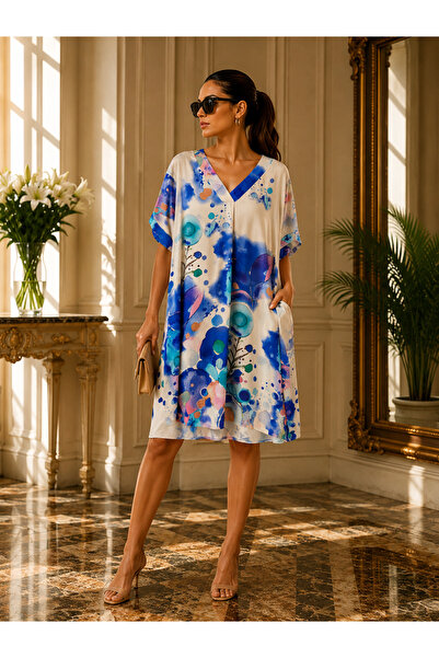 Rainbow Rochie de vara vascoza 100%