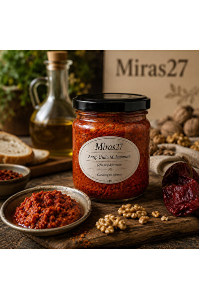 Miras27 Gaziantep usulü muhammara 300gr