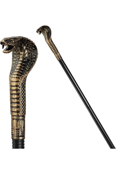 MADE IN CHINA Sceptru Faraon Egiptean Cosplay Baghetă Șarpe 82cm