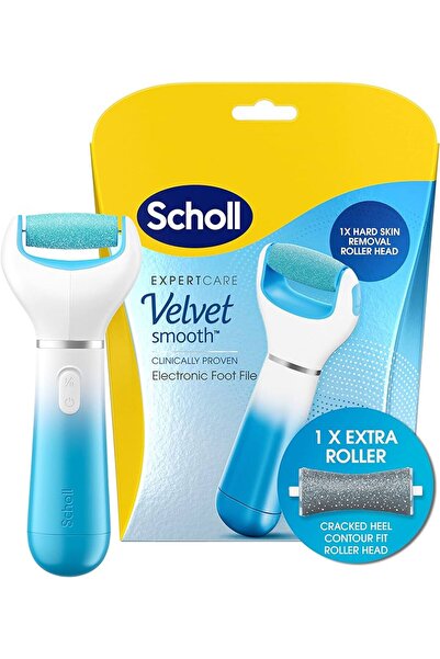 SCHÖLL Електрическа пила за пети Scholl Velvet Smooth с диамантени кристали, ...
