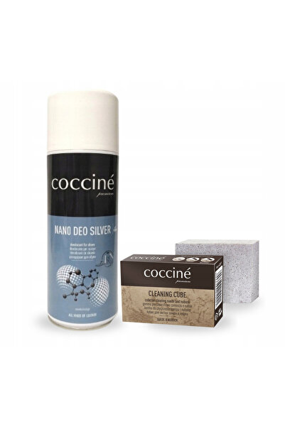 Coccine Set 2 in 1, Coccine, Deo Silver, 400 ml, Deodorant pentru incaltamint...