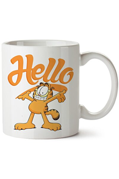 ET ERTAPASSAGE original creative designs Garfield Printed Porcelain Mug, Mach...
