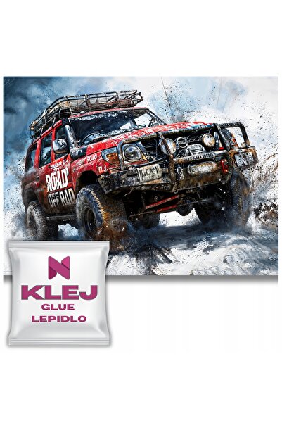 Naklejkomania Fototapet Pentru Dormitor Cu Masina De Raliu Off-Road 260x390