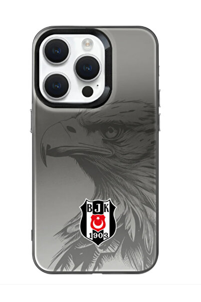 Beşiktaş x Dekomus Lisanslı Iphone 15 Pro Kartal Logo Telefon Kılıfı "Dekomus...
