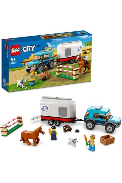 LEGO City Horse Transporter 60327 Building Kit; Toy for Kids Aged 5+ (196 Pie...