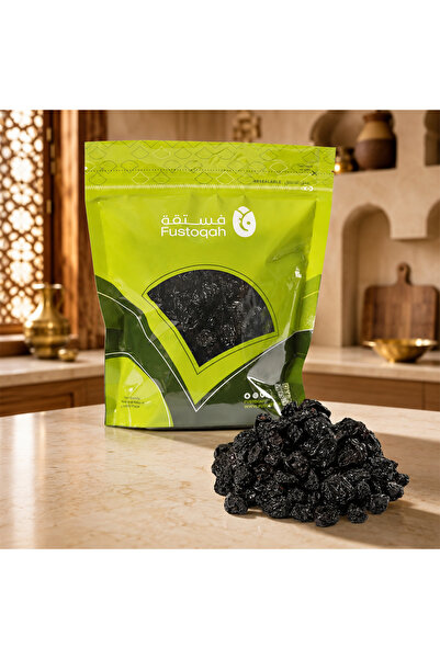 fustoqah Black yemeni raisins (with seed)-500g