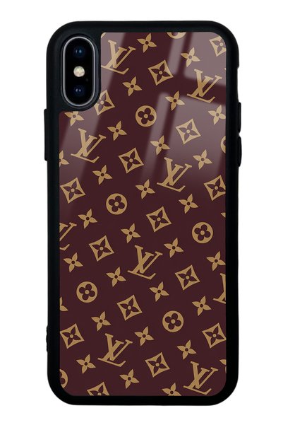 Spoyi iPhone XS Max Red Lv Design Glossy Phone Case