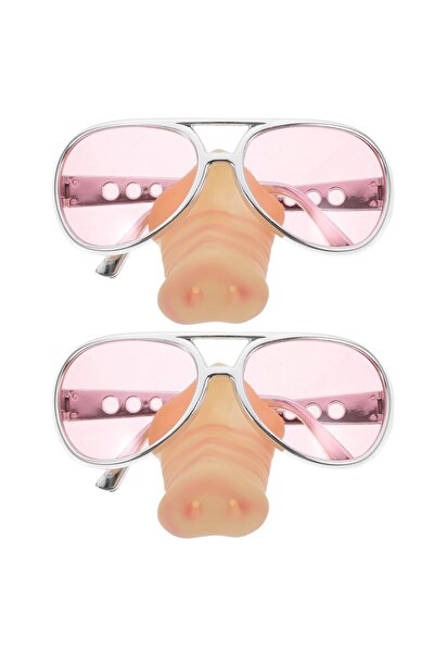Abaodam Set 2 Bucati Ochelari Petrecere, Haiosi Cu Nas De Porc, Design Confor...