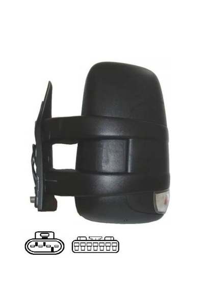 RapidAuto Oglinda usa exterioara Iveco Daily, 05.2006-07.2014, partea Stanga,...