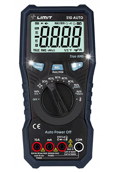 Limitless MULTIMETRU DIGITAL DM 510 AUTO 289450009 LIMITĂ