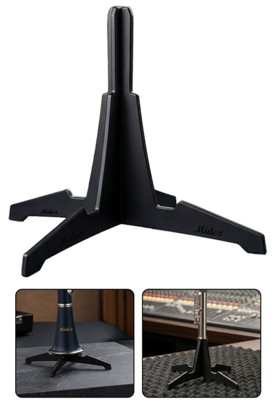 Midex KYS-30 Suport pentru clarinet și flaut lateral pentru instrumente de su...